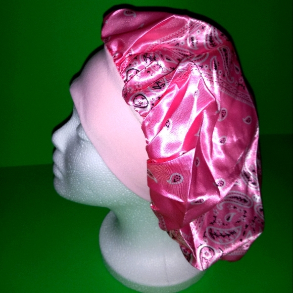 NWT PINK BONNET - Picture 4 of 4